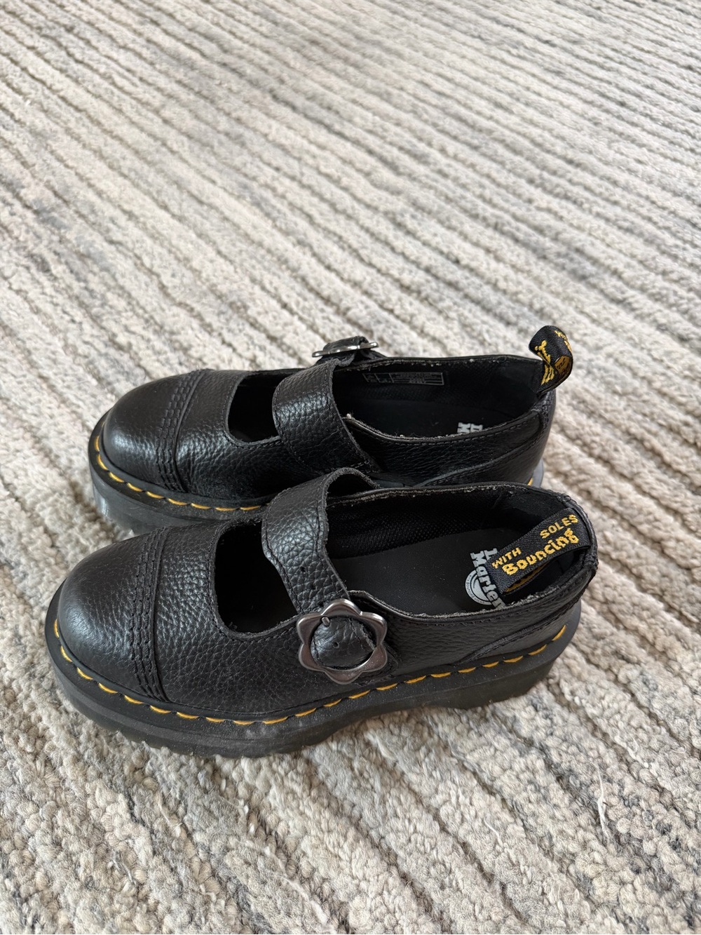 Dr. Martens Addina Flower Platform Loafers - Picture 3 of 4
